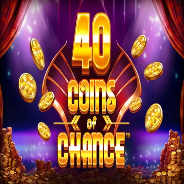 40 Coins of Chance online game logo by SYNOT Games on winnitaa.eu