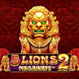 5 Lions Megaways 2 slot visual from Pragmatic Play available on winnitaa.eu