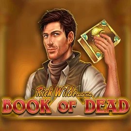 Book of Dead slot logo by Play'n GO at Winnita casino