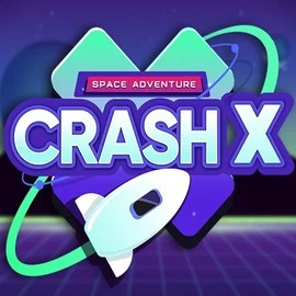 Crash X logo by Turbo Games at Winnita casino