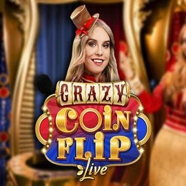 Crazy Coin Flip casino game by Evolution – featured logo at Winnita casino