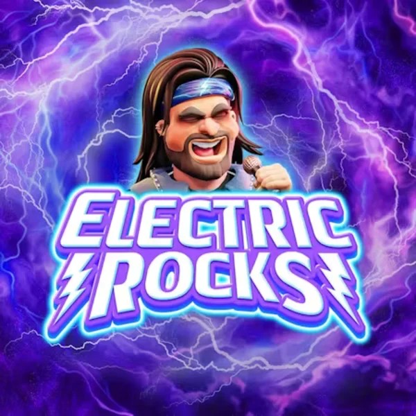 Electric Rocks slot visual from Inspired Gaming available on winnitaa.eu