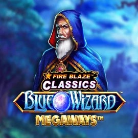 Fire Blaze Blue Wizard Megaways casino game by Rarestone Gaming – featured logo at Winnita casino