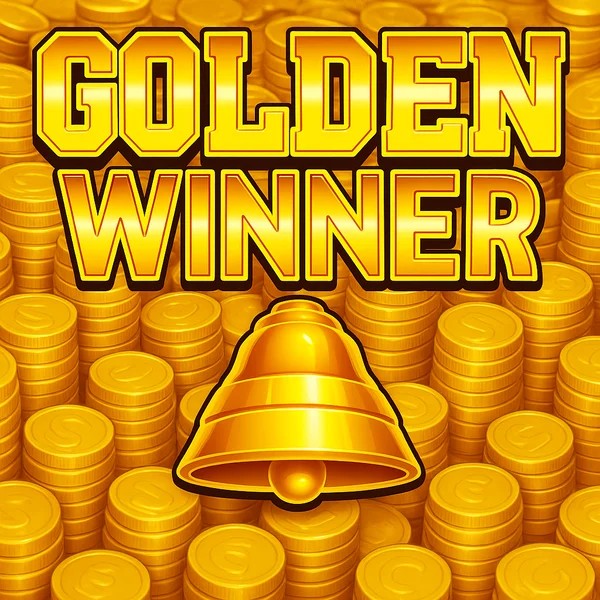 Golden Winner online game logo by Inspired Gaming on winnitaa.eu