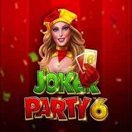 Joker Party 6 online game logo by Greentube on winnitaa.eu