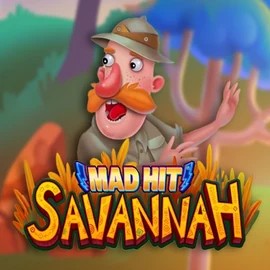 Mad Hit Savannah online game logo by RubyPlay on winnitaa.eu