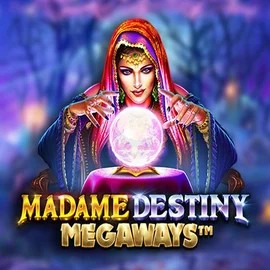 Madame Destiny Megaways slot logo by Pragmatic Play at Winnita casino