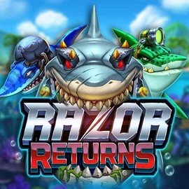 Razor Returns slot logo by Push Gaming at Winnita casino