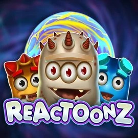 Reactoonz slot logo by Play'n GO at Winnita casino