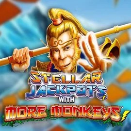 Stellar Jackpots with More Monkeys by Lightning Box Game, showcased at winnitaa.eu – game logo