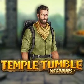 Temple Tumble Megaways slot logo by Relax Gaming at Winnita casino
