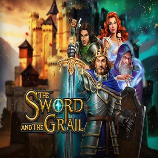 The Sword and the Grail logo by Play'n GO Winnita casino