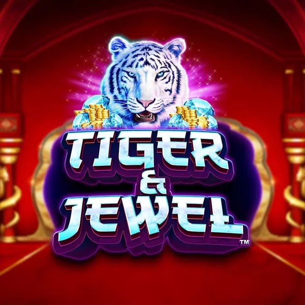 Slots logo of Tiger and Jewel from Greentube at Winnita casino