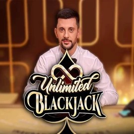 Official Live Casino logo: Unlimited Blackjack by Ezugi at Winnita casino