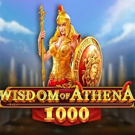 Wisdom of Athena 1000 online game logo by Pragmatic Play on winnitaa.eu